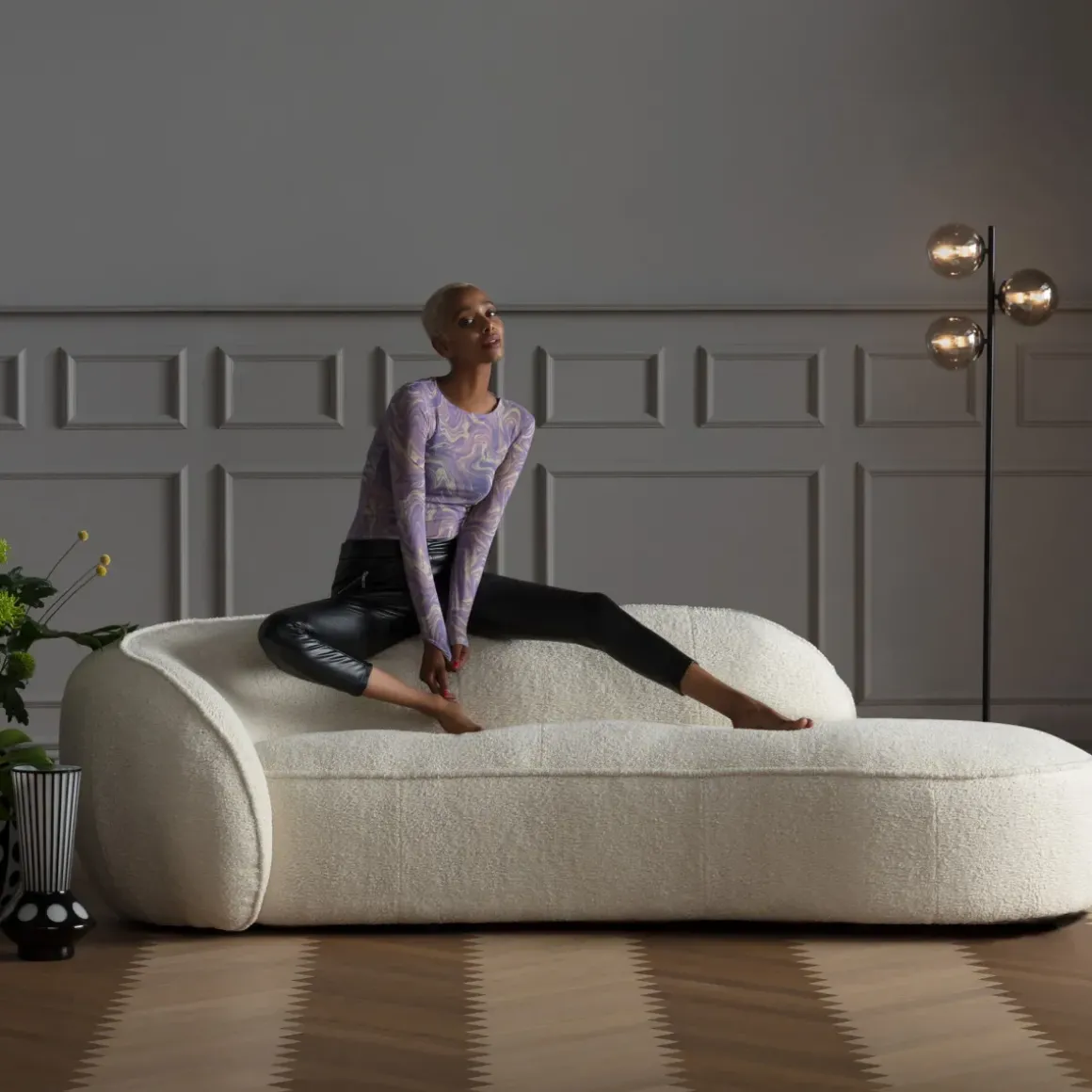 Schäslong Wonder, Beige 252cm - KARE Design