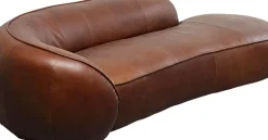 Schäslong Wonder Brunt Läder, 252cm - KARE Design