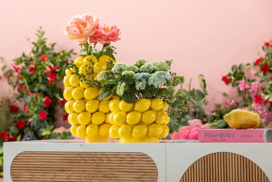 Sideboard Atomic - Natur/Vit, 183x76cm - KARE Design