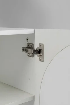 Sideboard Atomic - Natur/Vit, 183x76cm - KARE Design