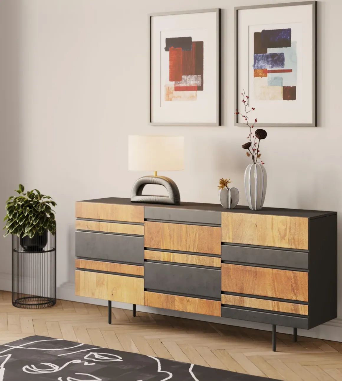 Sideboard Bingo - 160x75cm - KARE Design