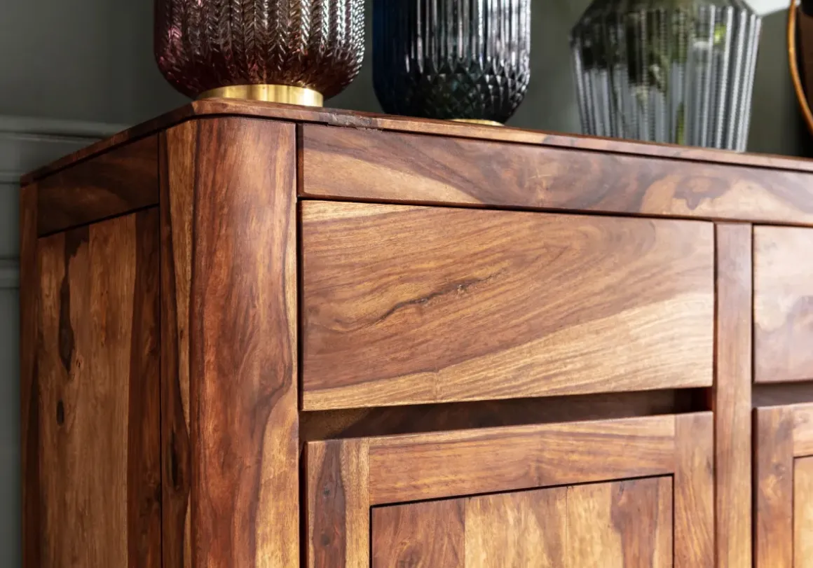 Sideboard Brooklyn Trä - 3 Dörrar/3 Lådor, 85x145cm - KARE Design