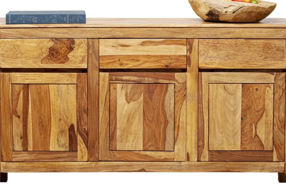 Sideboard Brooklyn Trä - 3 Dörrar/3 Lådor, 85x145cm - KARE Design