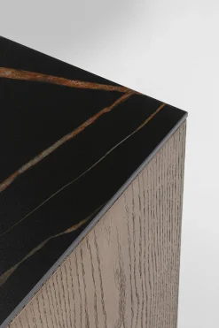 Sideboard Cesaro Ask, 3 Dörrar, 75x160cm - KARE Design