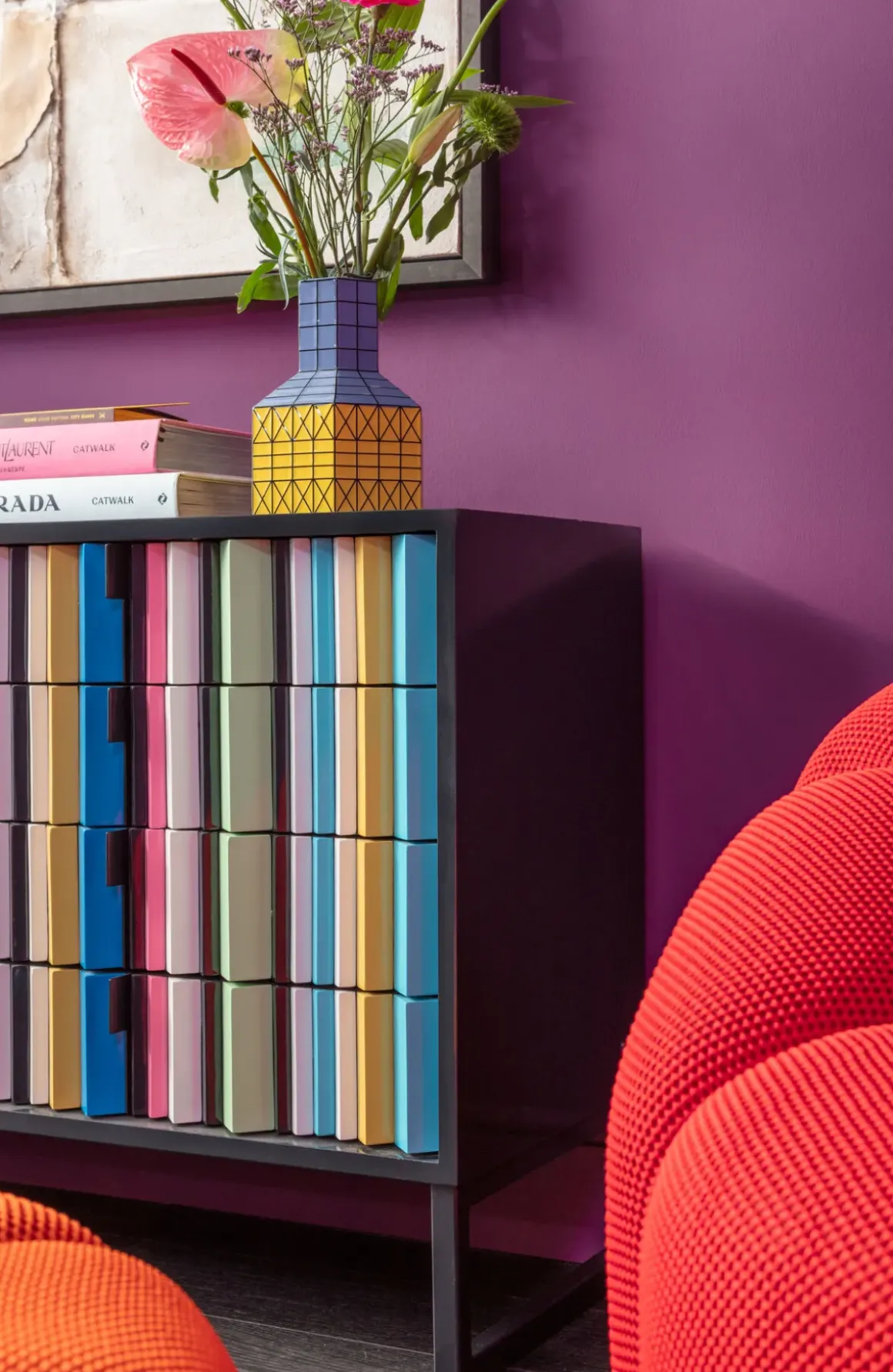 Sideboard Concertina - Colore, 186x74cm - KARE Design