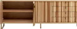 Sideboard Concertina - Natur, 186x74cm - KARE Design