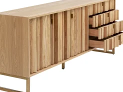 Sideboard Concertina - Natur, 186x74cm - KARE Design