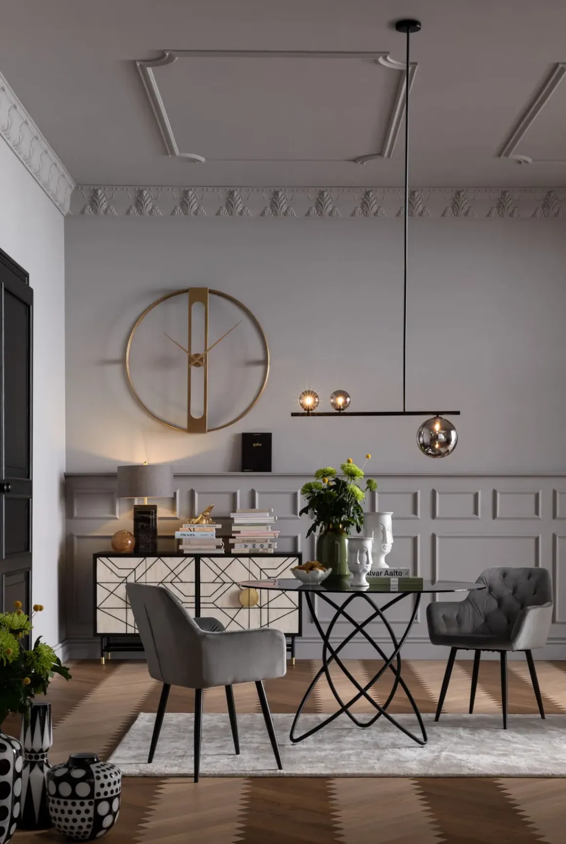 Sideboard Credenza - 4 Dörrar, 80x150cm - KARE Design