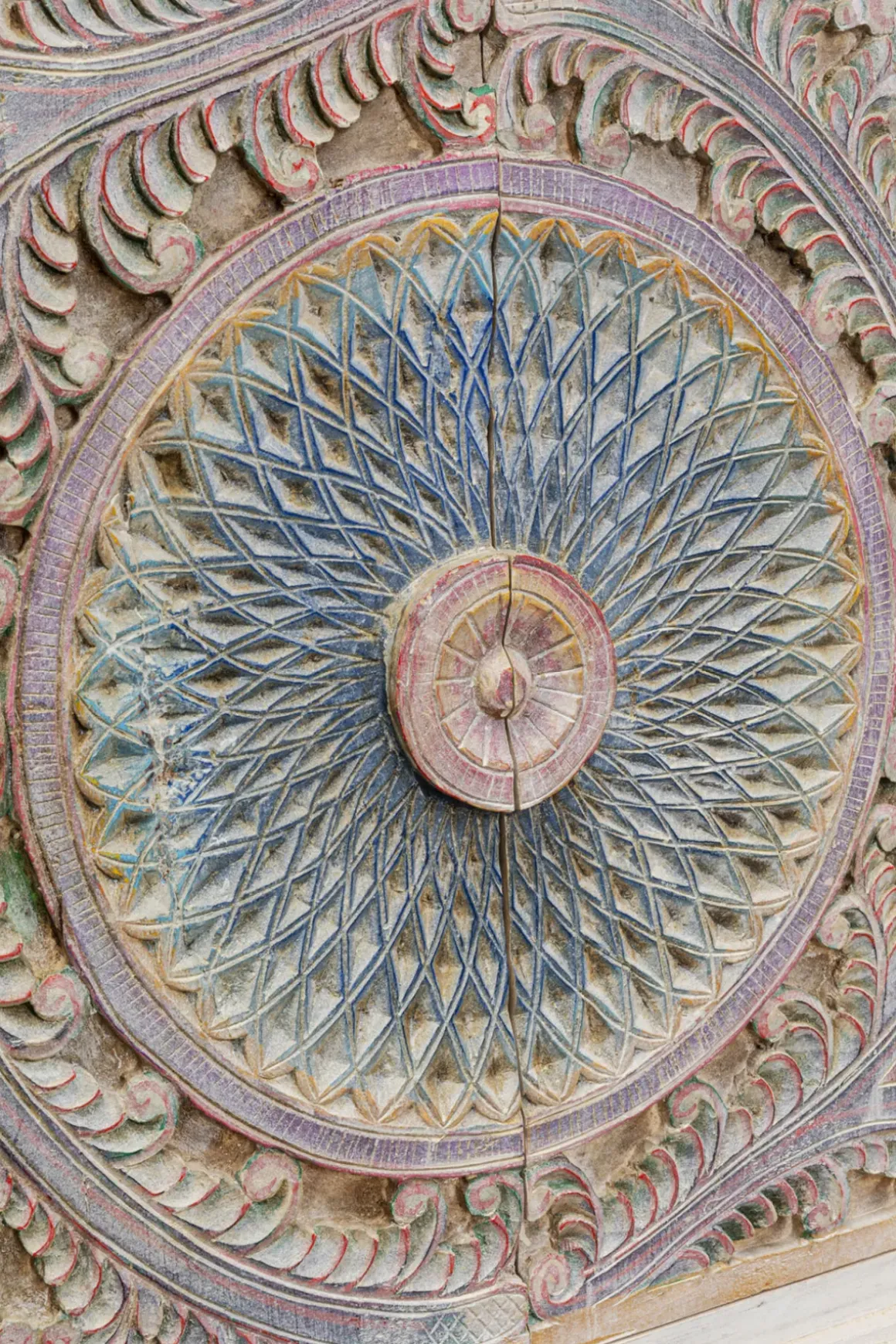 Sideboard Goa - Ornament, Handgjord, 180x95cm - KARE Design