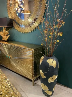 Sideboard Illumino - Guld 2 Dörrar, 80x160cm - KARE Design