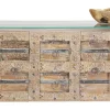 Sideboard Kalif - Trä Antik Patina 2 Dörrar/2 Lådor, 70x160cm - KARE Design