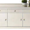 Sideboard Luxury - Champagnefärgat Spegelglas 3 Dörrar/3 Lådor, 77x140,5cm - KARE Design
