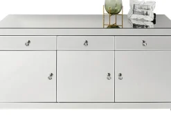 Sideboard Luxury - Spegelglas 3 Dörrar/3 Lådor, 77x140,5cm - KARE Design