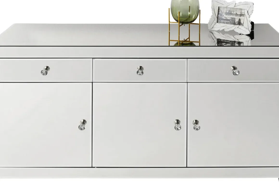 Sideboard Luxury - Spegelglas 3 Dörrar/3 Lådor, 77x140,5cm - KARE Design