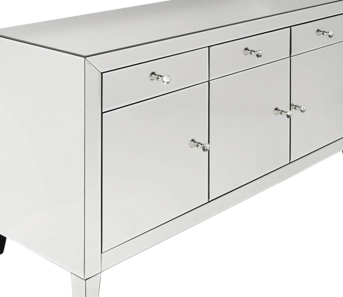 Sideboard Luxury - Spegelglas 3 Dörrar/3 Lådor, 77x140,5cm - KARE Design