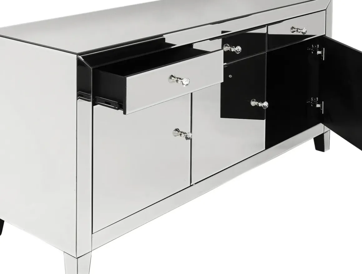 Sideboard Luxury - Spegelglas 3 Dörrar/3 Lådor, 77x140,5cm - KARE Design