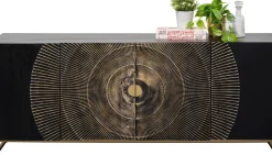 Sideboard Madeira - Mörkt Trä, 177x75cm - KARE Design