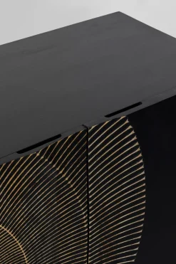 Sideboard Madeira - Mörkt Trä, 177x75cm - KARE Design