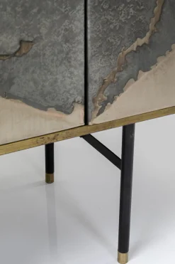 Sideboard Mancha - Lågt Skåp med 4 Dörrar, 77x183cm - KARE Design