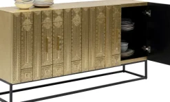 Sideboard Marrakesh Guld - 4 Dörrar, 160x80cm - KARE Design