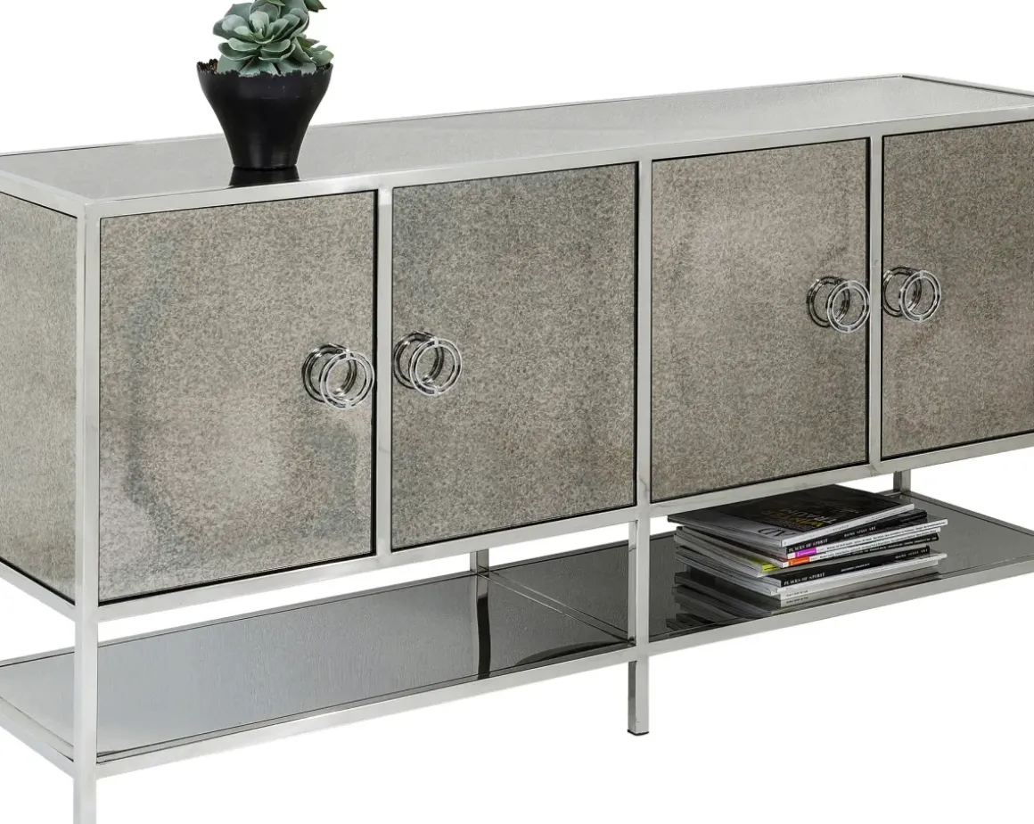 Sideboard Moonscape - 4 Dörrar, 80x155,5cm - KARE Design
