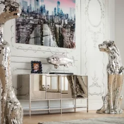 Sideboard Moonscape - 4 Dörrar, 80x155,5cm - KARE Design