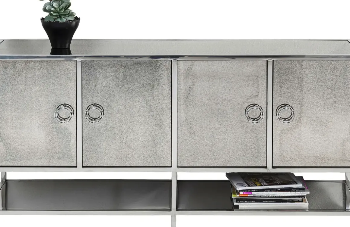 Sideboard Moonscape - 4 Dörrar, 80x155,5cm - KARE Design