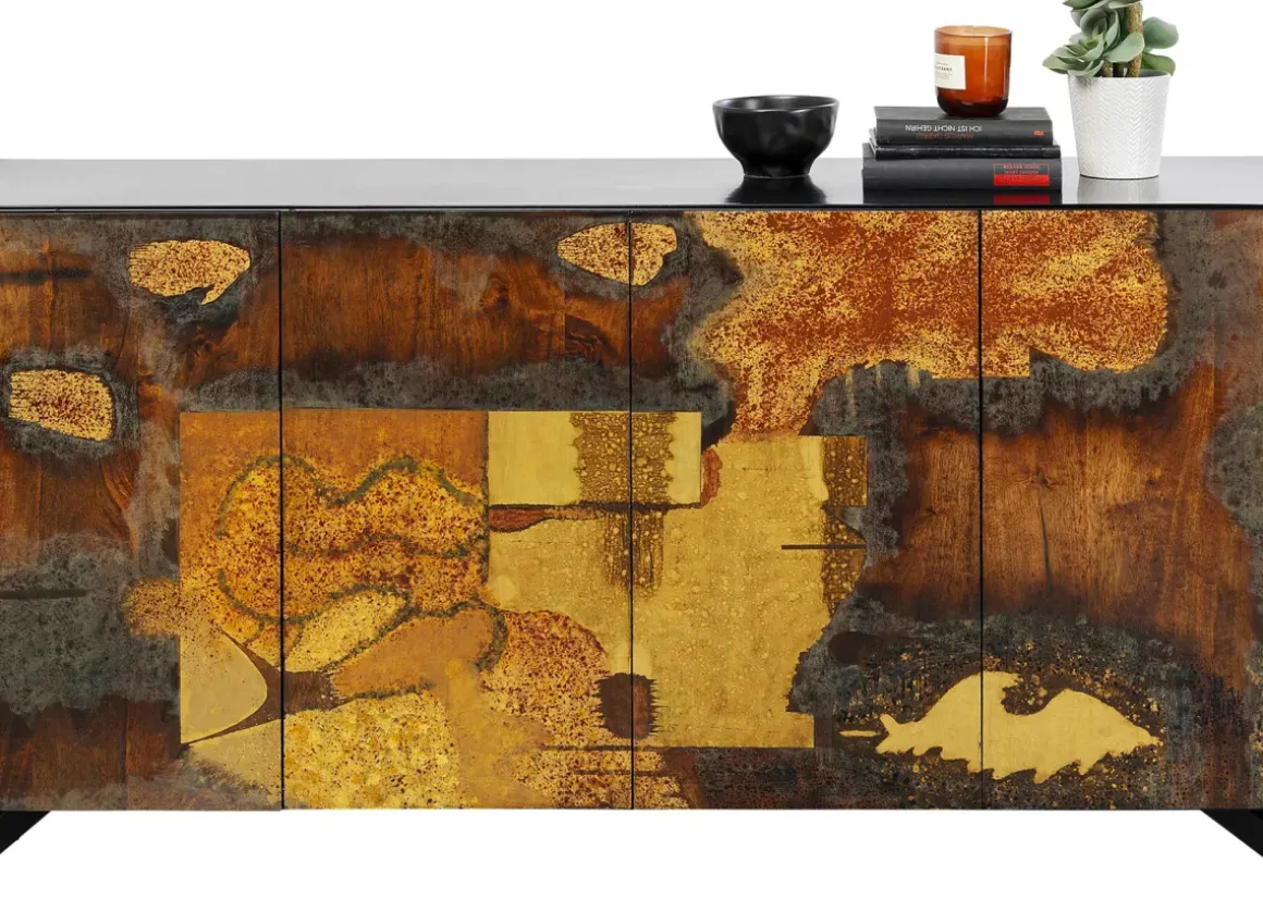 Sideboard Oxy - Skänk i Ärgad Finish, 80x150cm - KARE Design