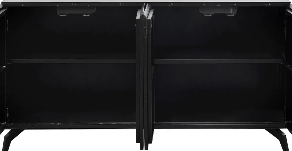 Sideboard Oxy - Skänk i Ärgad Finish, 80x150cm - KARE Design