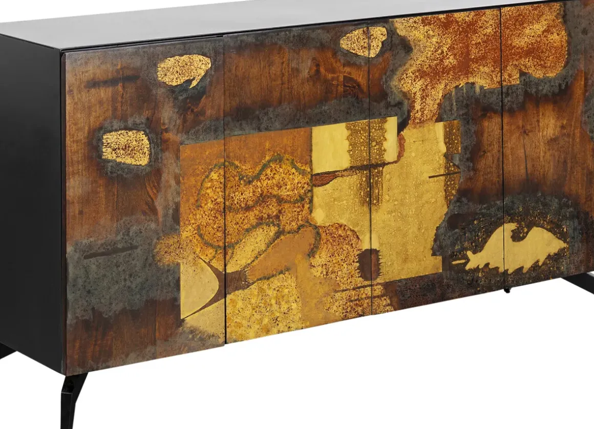 Sideboard Oxy - Skänk i Ärgad Finish, 80x150cm - KARE Design