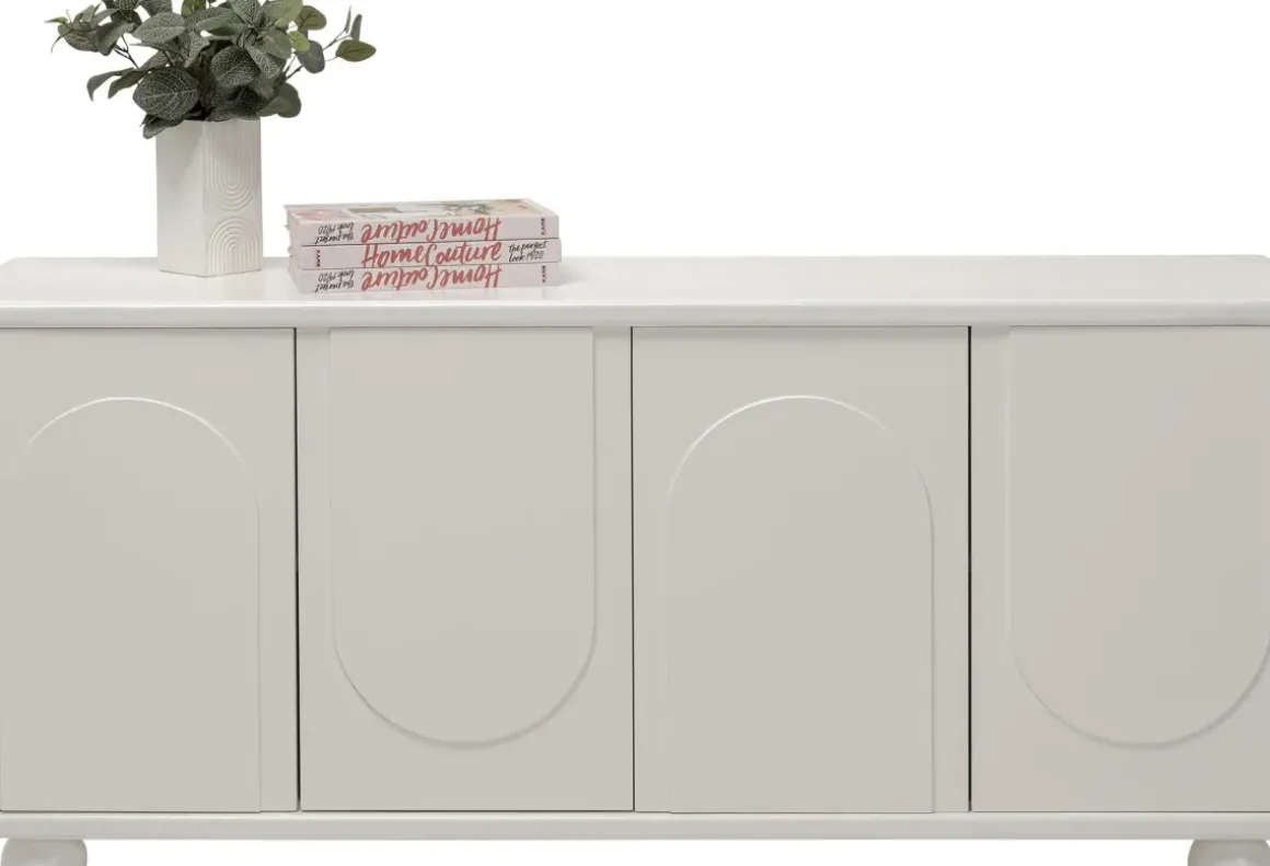 Sideboard Paco White 160x75cm - KARE Design