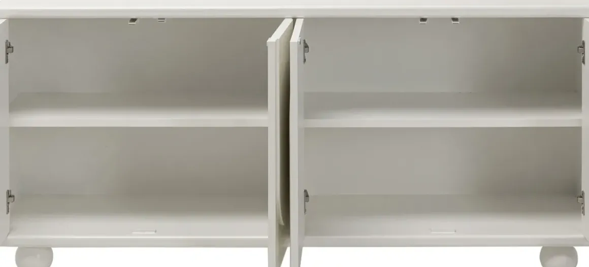 Sideboard Paco White 160x75cm - KARE Design