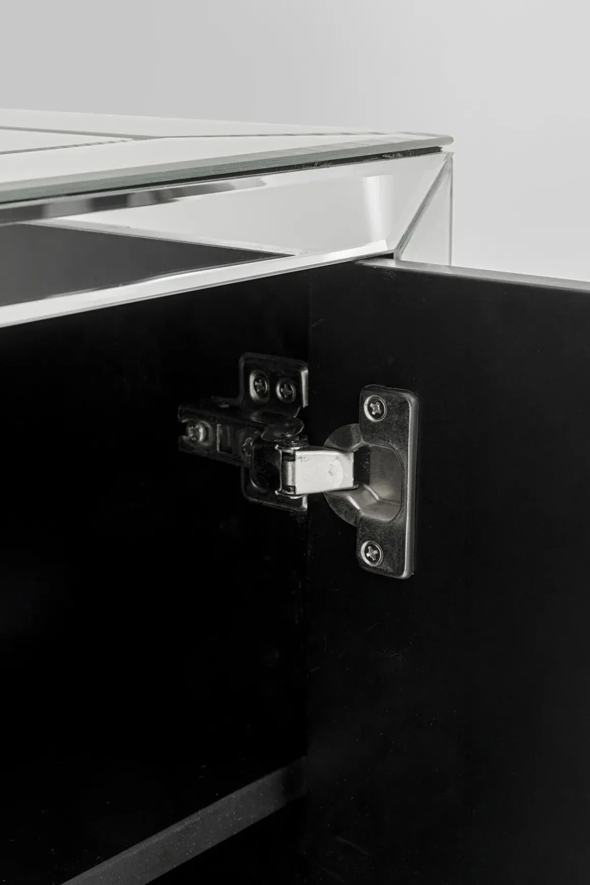Sideboard Queen - Spegelglas/Guld, 77x162cm - KARE Design