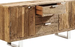 Sideboard Rustico - Rustikt Trä 2 Dörrar/3 Lådor, 75x160cm - KARE Design