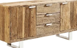 Sideboard Rustico - Rustikt Trä 2 Dörrar/3 Lådor, 75x160cm - KARE Design
