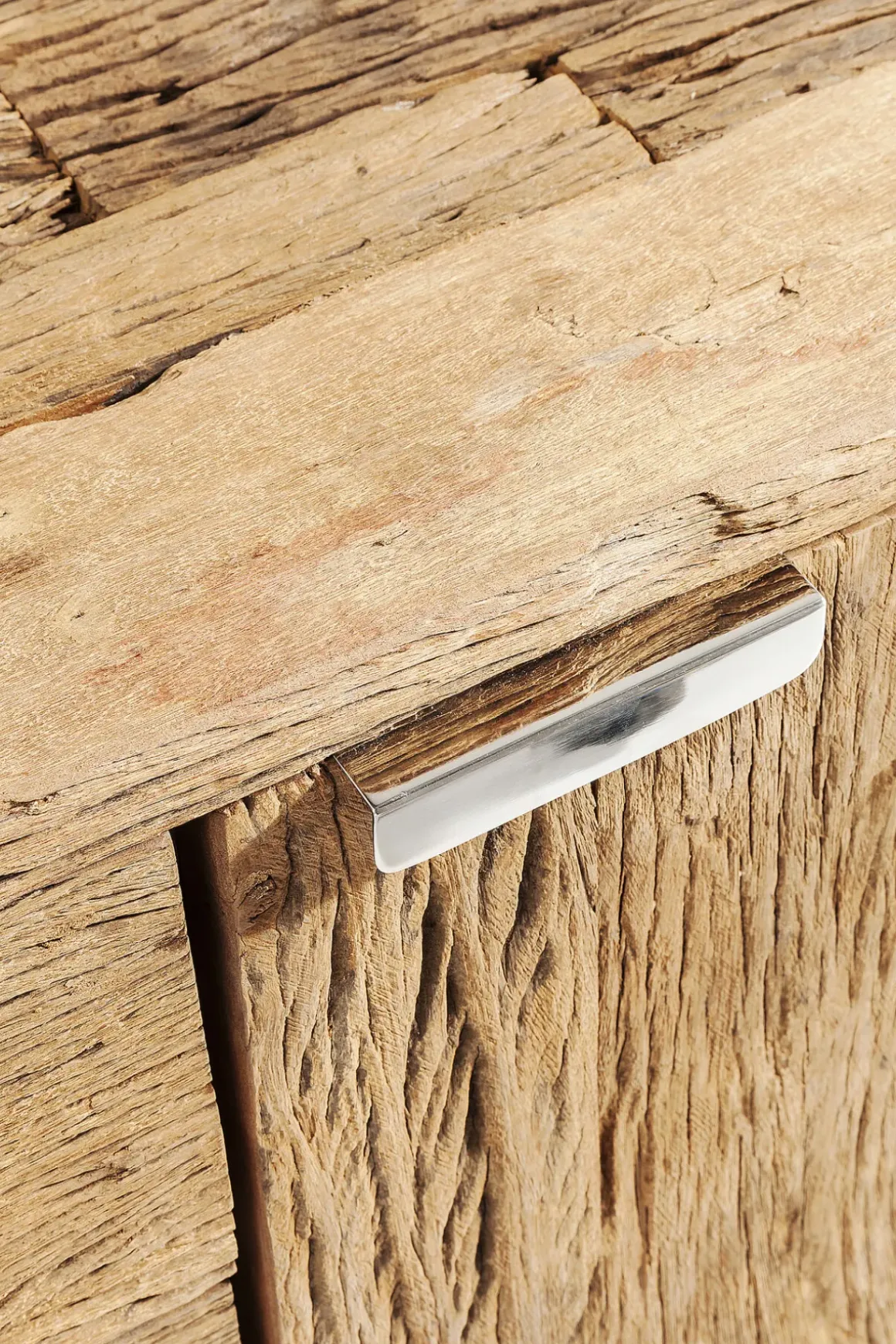 Sideboard Rustico - Rustikt Trä 2 Dörrar/3 Lådor, 75x160cm - KARE Design