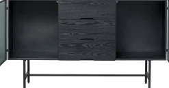 Sideboard San Diego - 3 lådor/2 dörrar, 150x90cm - KARE Design