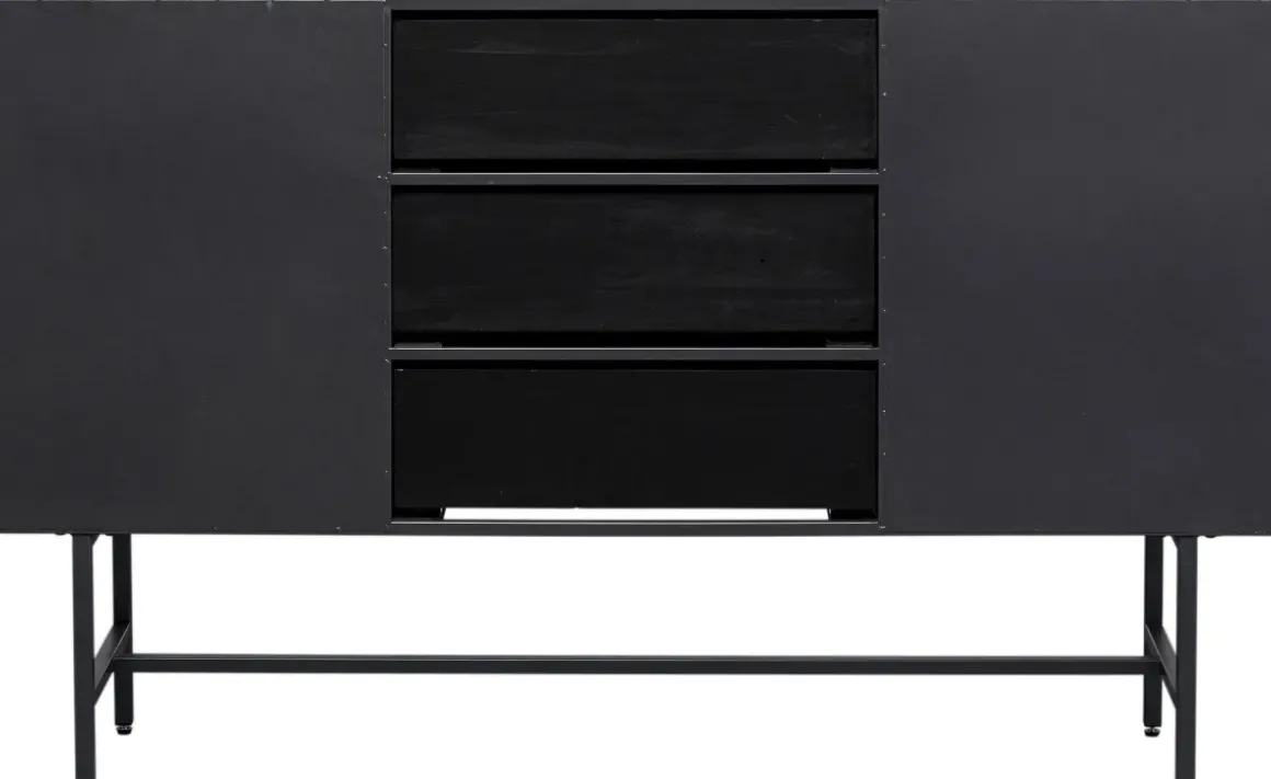 Sideboard San Diego - 3 lådor/2 dörrar, 150x90cm - KARE Design