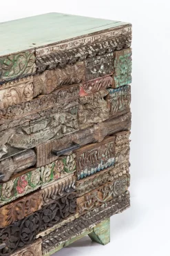 Sideboard Shanti Puzzle - 2 dörrar/3 lådor - KARE Design
