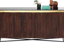 Sideboard - Skänk Catalina - Mörkt trä, 160x86cm - KARE Design