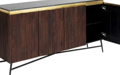 Sideboard - Skänk Catalina - Mörkt trä, 160x86cm - KARE Design