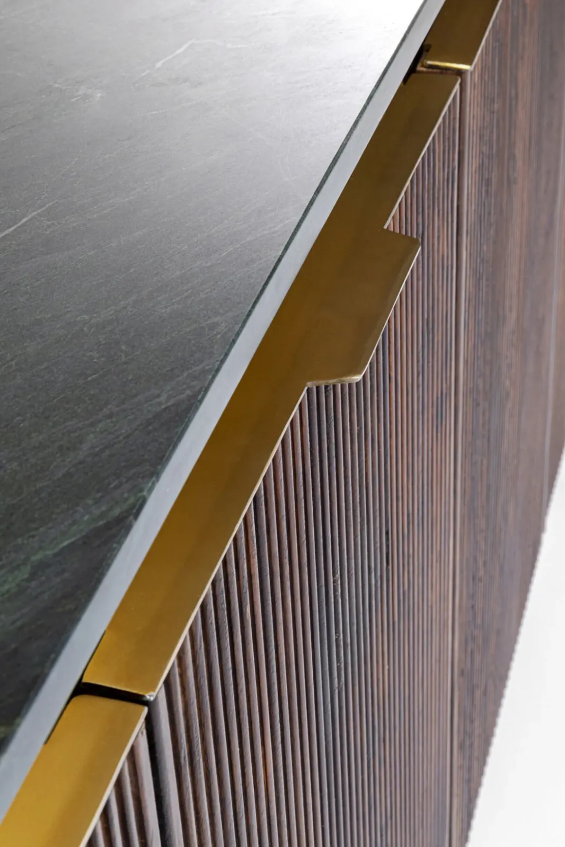 Sideboard - Skänk Catalina - Mörkt trä, 160x86cm - KARE Design