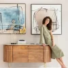 Sideboard - Skänk Grace - Trä/Marmor/Guld - KARE Design