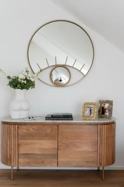 Sideboard - Skänk Grace - Trä/Marmor/Guld - KARE Design