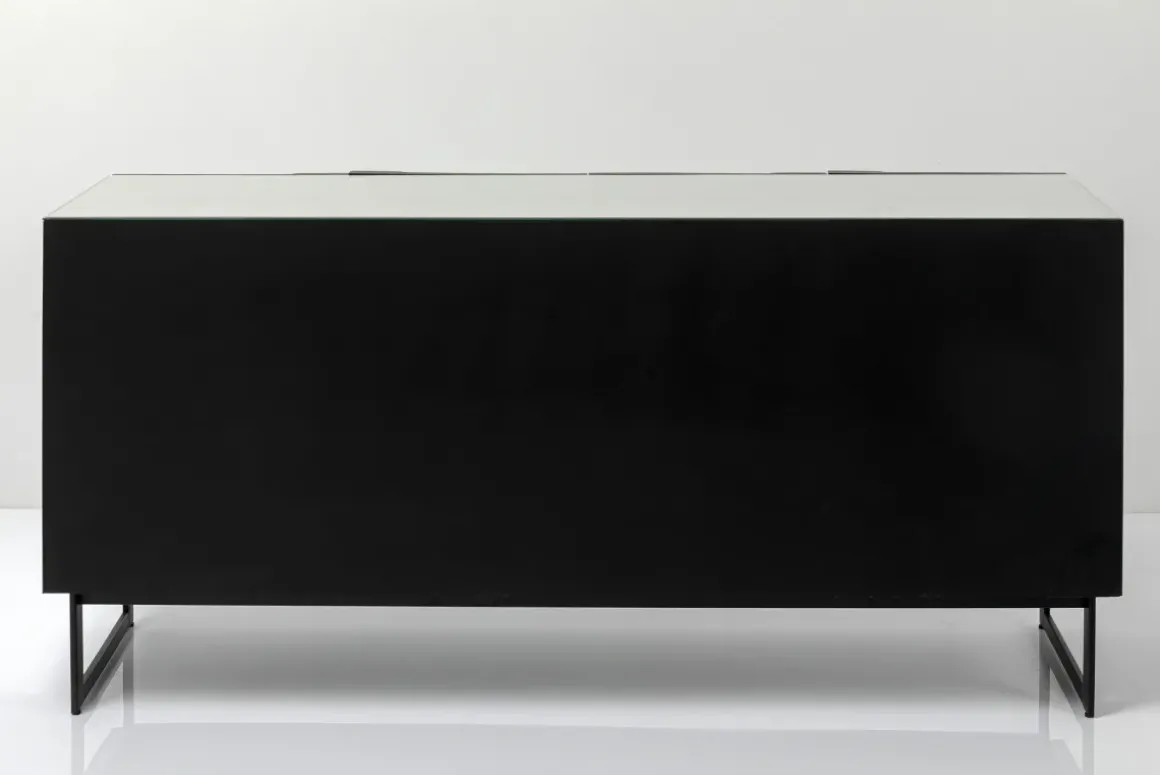 Sideboard Soran - Svart, 160x45cm - KARE Design