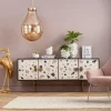 Sideboard Terrazzo - Lågt Skåp med 4 Dörrar - KARE Design