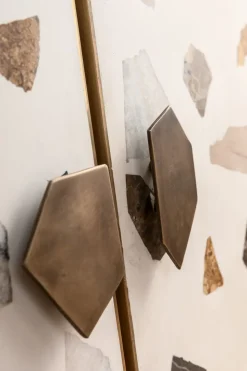 Sideboard Terrazzo - Lågt Skåp med 4 Dörrar - KARE Design
