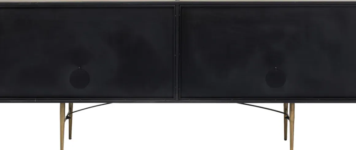 Sideboard Terrazzo - Lågt Skåp med 4 Dörrar - KARE Design