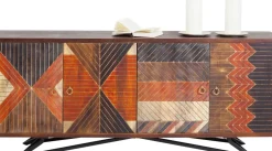 Sideboard Tomahawk - Etno Mönster 4 Dörrar, 75x177cm - KARE Design