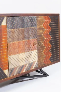 Sideboard Tomahawk - Etno Mönster 4 Dörrar, 75x177cm - KARE Design
